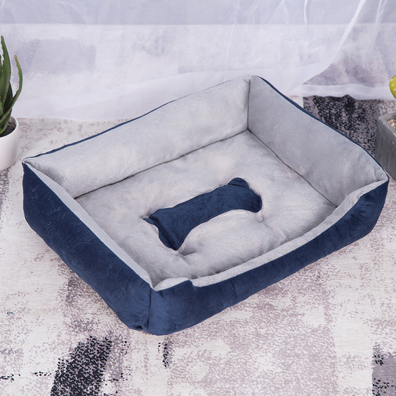 Winter Warm Pet Dog Bed Sofa Mats Pet Products Coussin Dogs Basket Supplies For Large Medium Small House Cat Bed