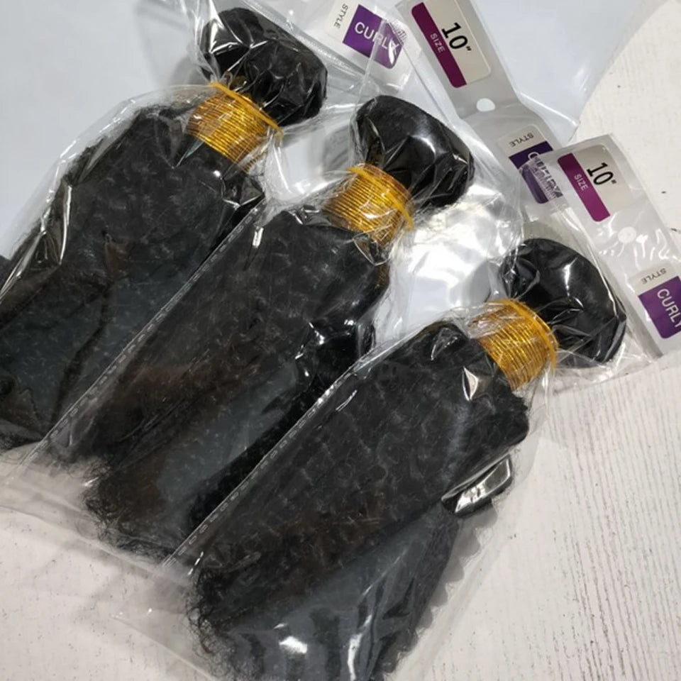Mogolian Hair 8-30 Inch Kinky Curly Bundles 100% Virgin Human Hair Weaving Natural Curly Hair 2 3 4 Bundle Deals For Extensions