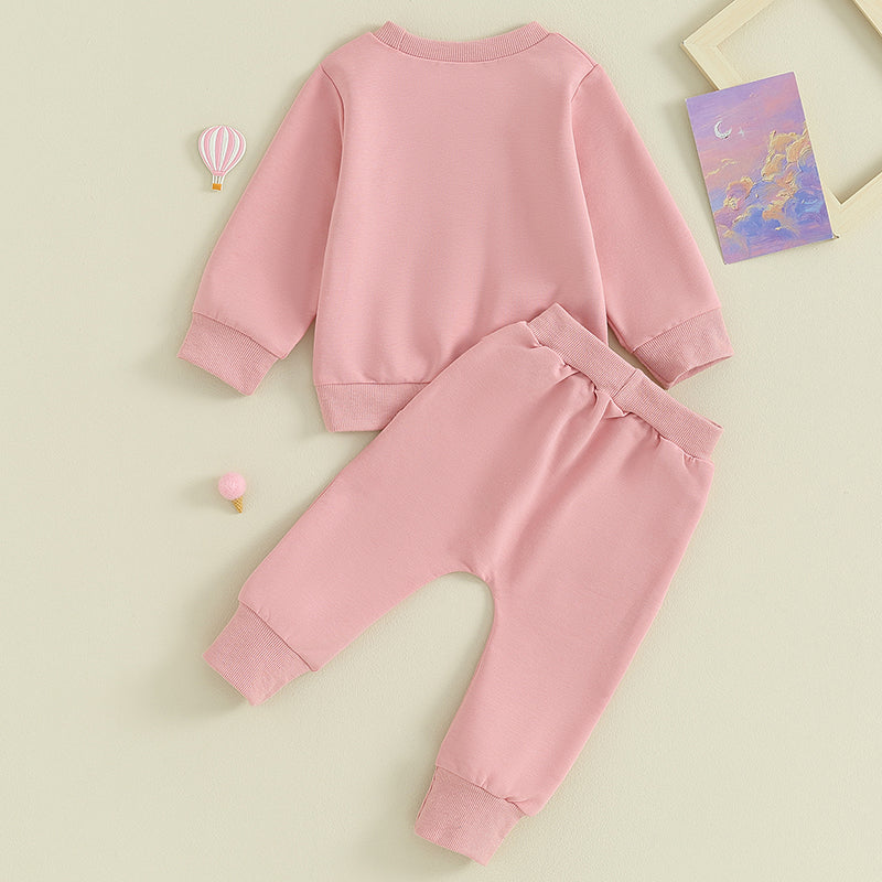 2023-09-04 Lioraitiin 3M-3Y Baby Girls Boys Clothes Oversize Sweater & Long Pants Infant Toddler Fall Winter Rainbow Outfits