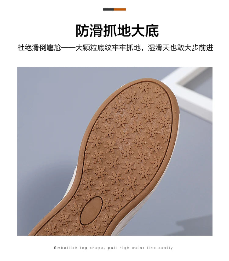 New women's 43 casual shoes, 100% genuine leather breathable and fashionable leather shoes for walking