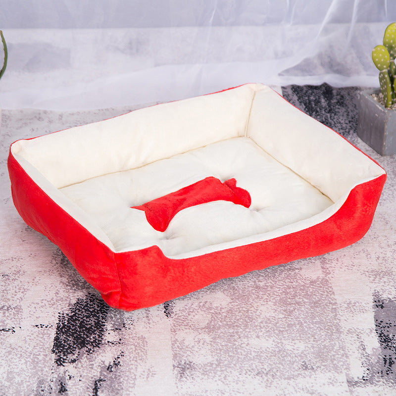 Winter Warm Pet Dog Bed Sofa Mats Pet Products Coussin Dogs Basket Supplies For Large Medium Small House Cat Bed