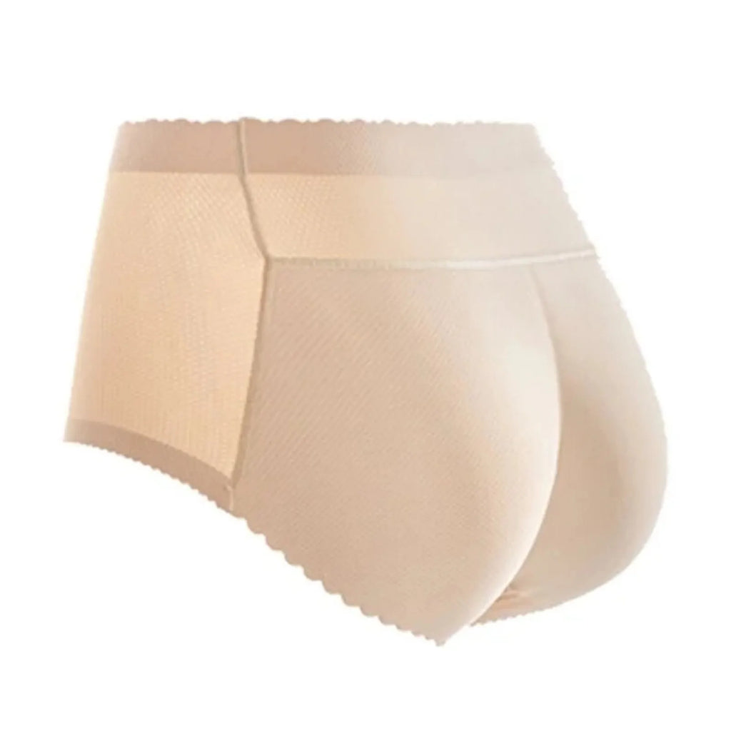 Seamless Shapewear Women's Mid Waist Shaping Triangle Pants Sponge Buttocks Mesh Breathable Hip Lifting Tummy Tightening Pants