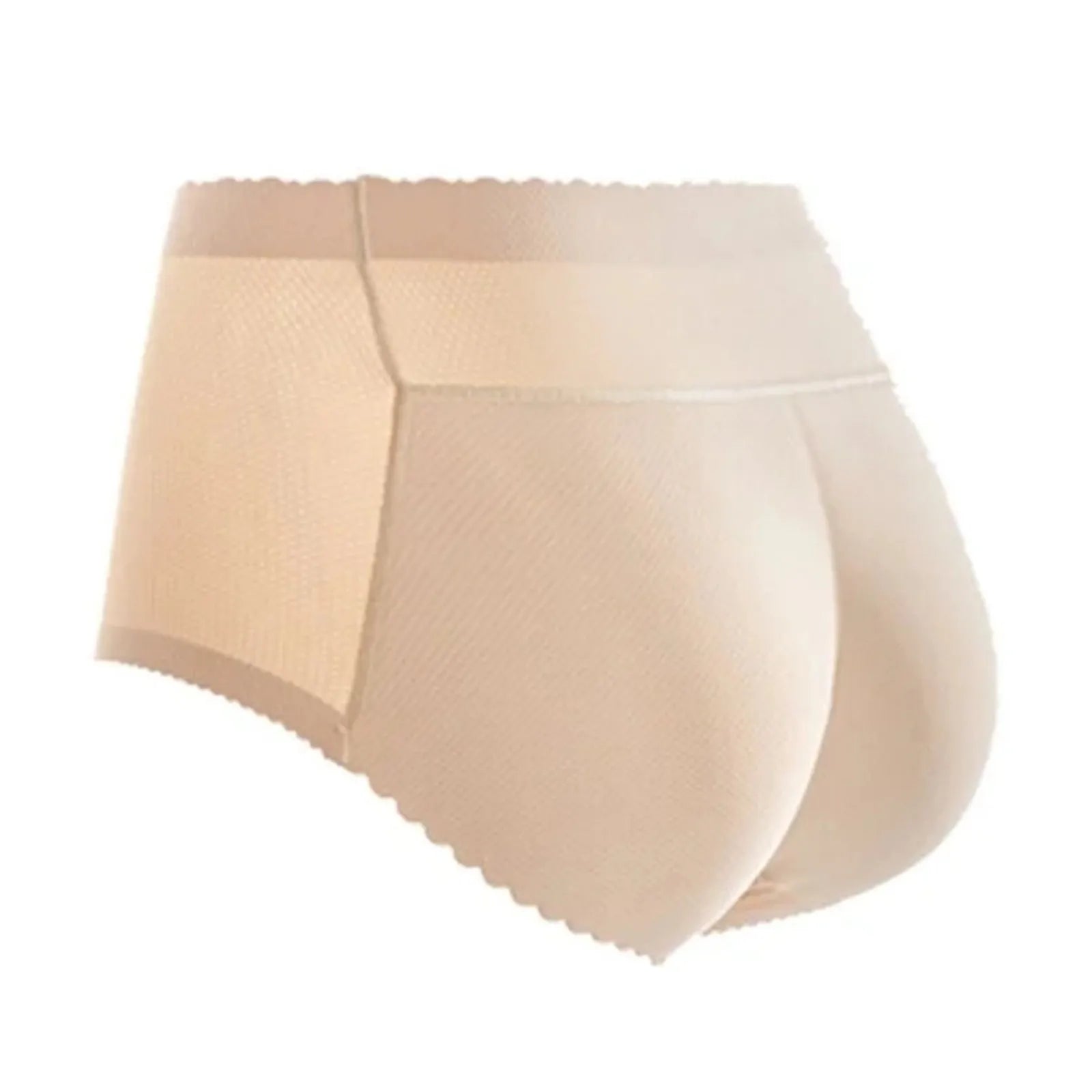 Seamless Shapewear Women's Mid Waist Shaping Triangle Pants Sponge Buttocks Mesh Breathable Hip Lifting Tummy Tightening Pants
