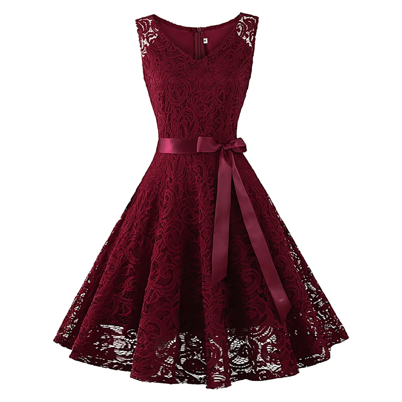 Pink Lace Party Wedding Dresses for Women Solid Sleeveless Elegant Gown Bridesmaid Prom Party A Line Dress Hollow Lace Up Robe