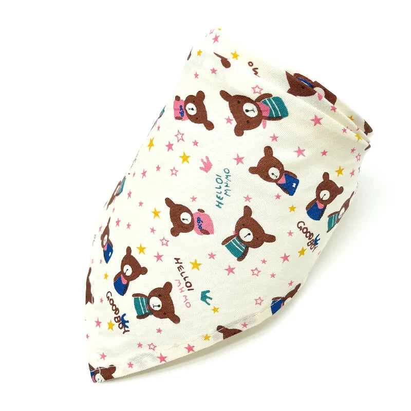 30/50 Pcs Dog Bandana Lot Bulk Personalized Pet Dog Face Bandana Washable Dog Bandanas For Small Large Dogs 20 Colors