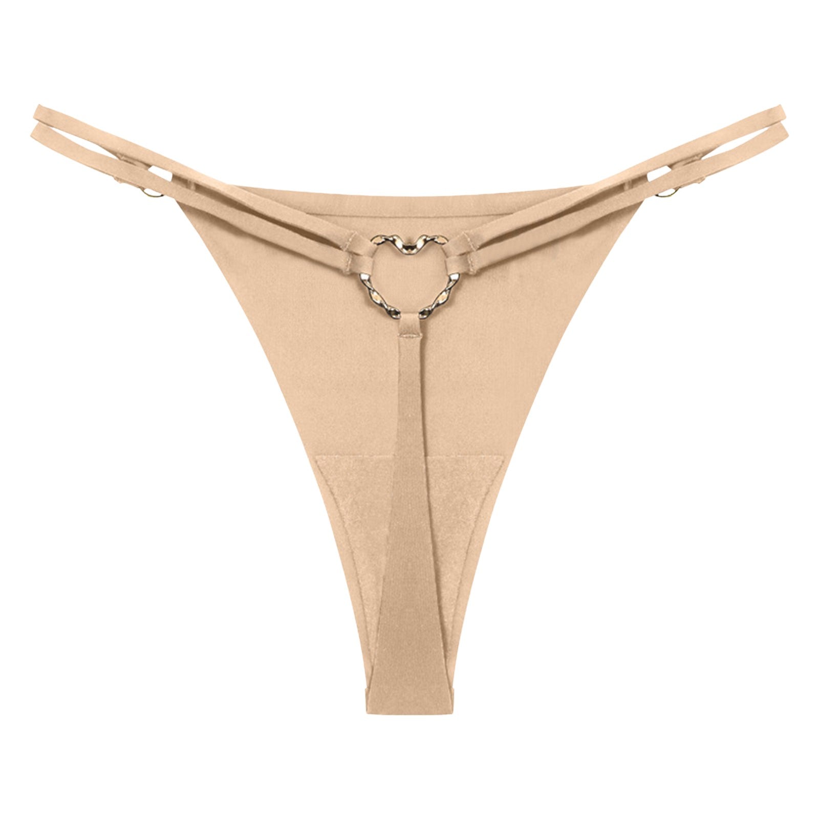 Women’S Low Rise Thong Sexy Panties Double Love Buckle Strap G-String Sports Thongs Breathable Underpants For Fine Womens белье