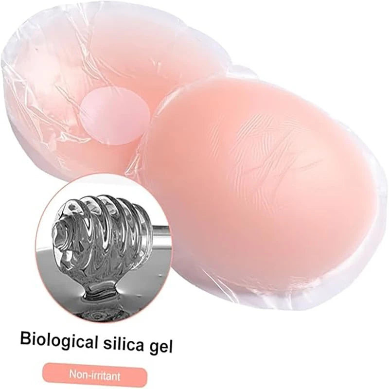 Reusable Silicone Pasties - Seamless Nipple Covers for Women, Invisible Under Clothing, No-Slip Petals nipple cover women