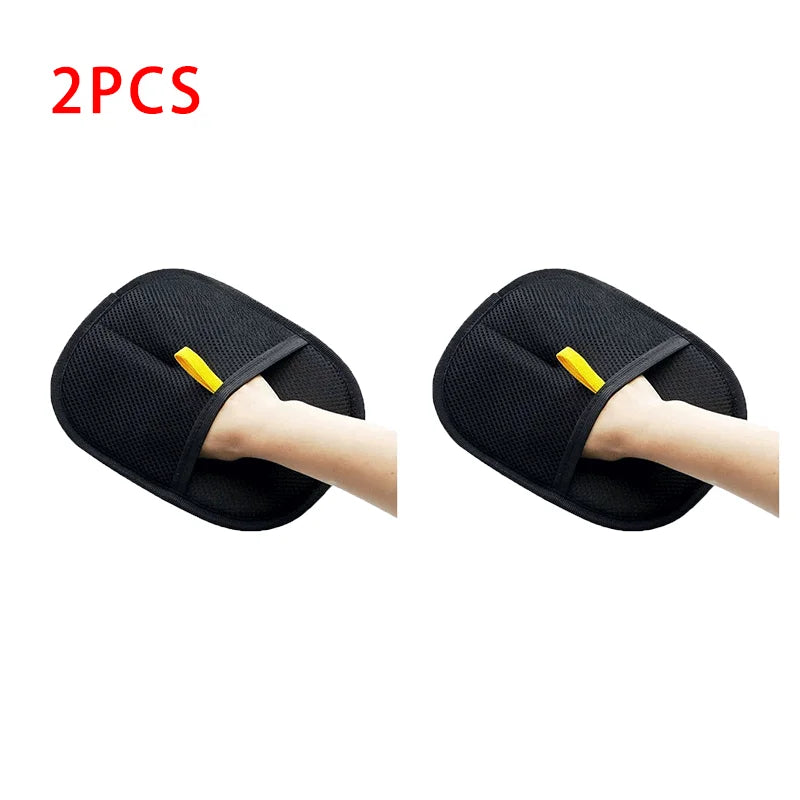 Pet Grooming Gloves Reusable Hair Removal Tool Cat Hair Removal Brush Double-Sided Removing Hair Comb for Sofa Clothes Cleaning