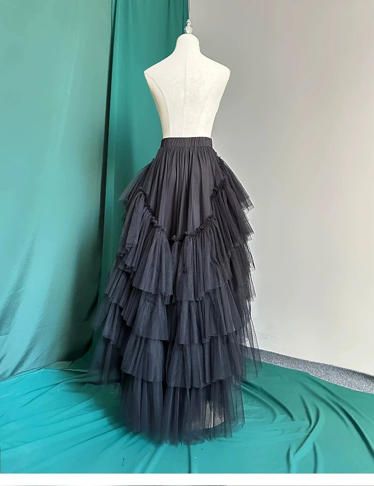 Front Short Back Long Tutu Skirt, Fashion Princess Skirts