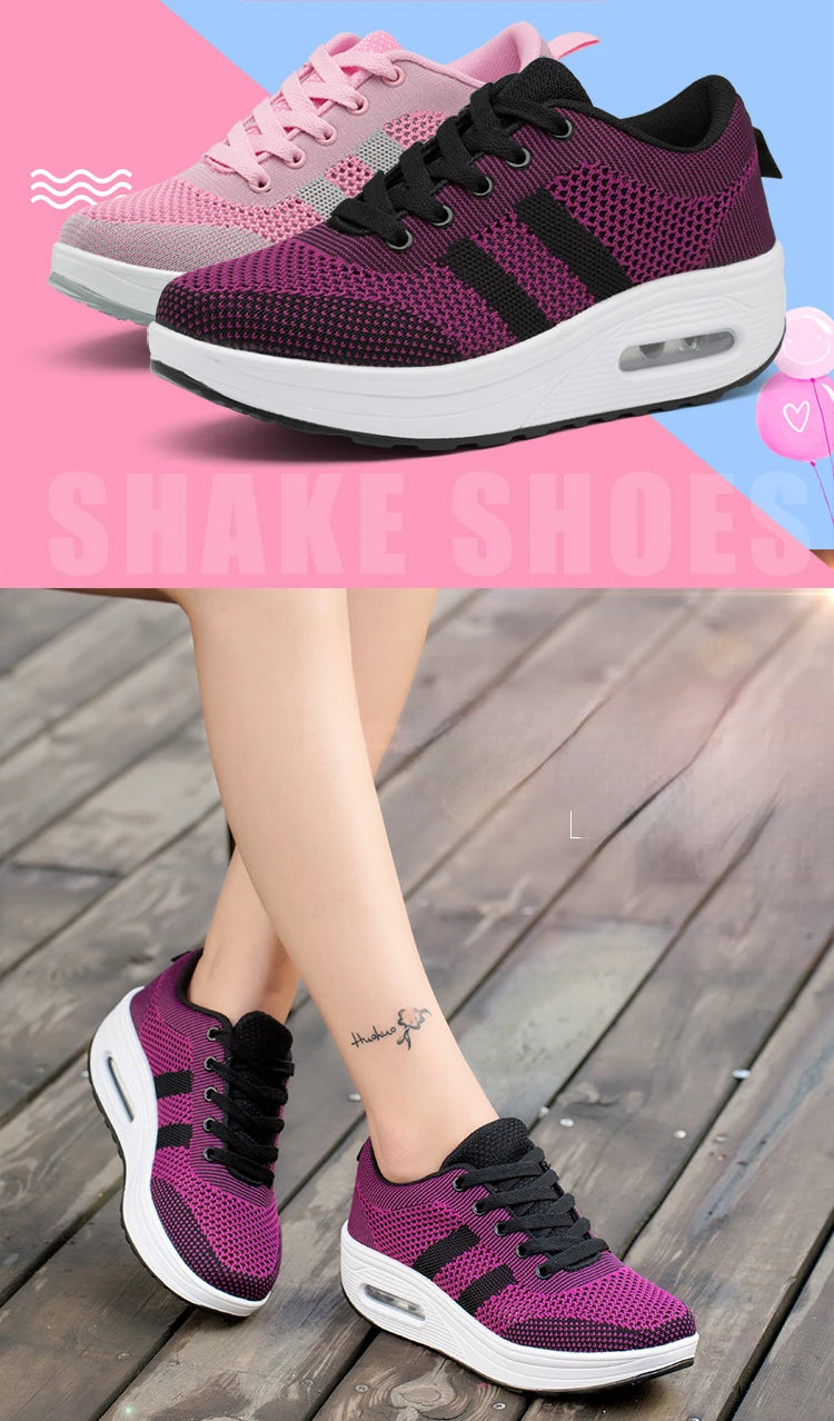 New Large Size Women's Shoes Fashion Hollowed Out Breathable Sneakers Women Outdoor Comfort Lightweight Casual Shoes for Women