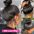210 Density Bone Straight Human Hair Wig 360 Full Lace Front Wig 40 Inch Pre Plucked Brazilian 13x6 Lace Frontal Wig For Women