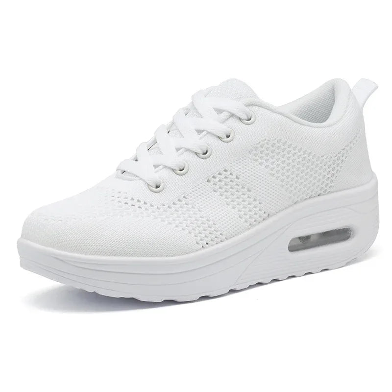 New Large Size Women's Shoes Fashion Hollowed Out Breathable Sneakers Women Outdoor Comfort Lightweight Casual Shoes for Women