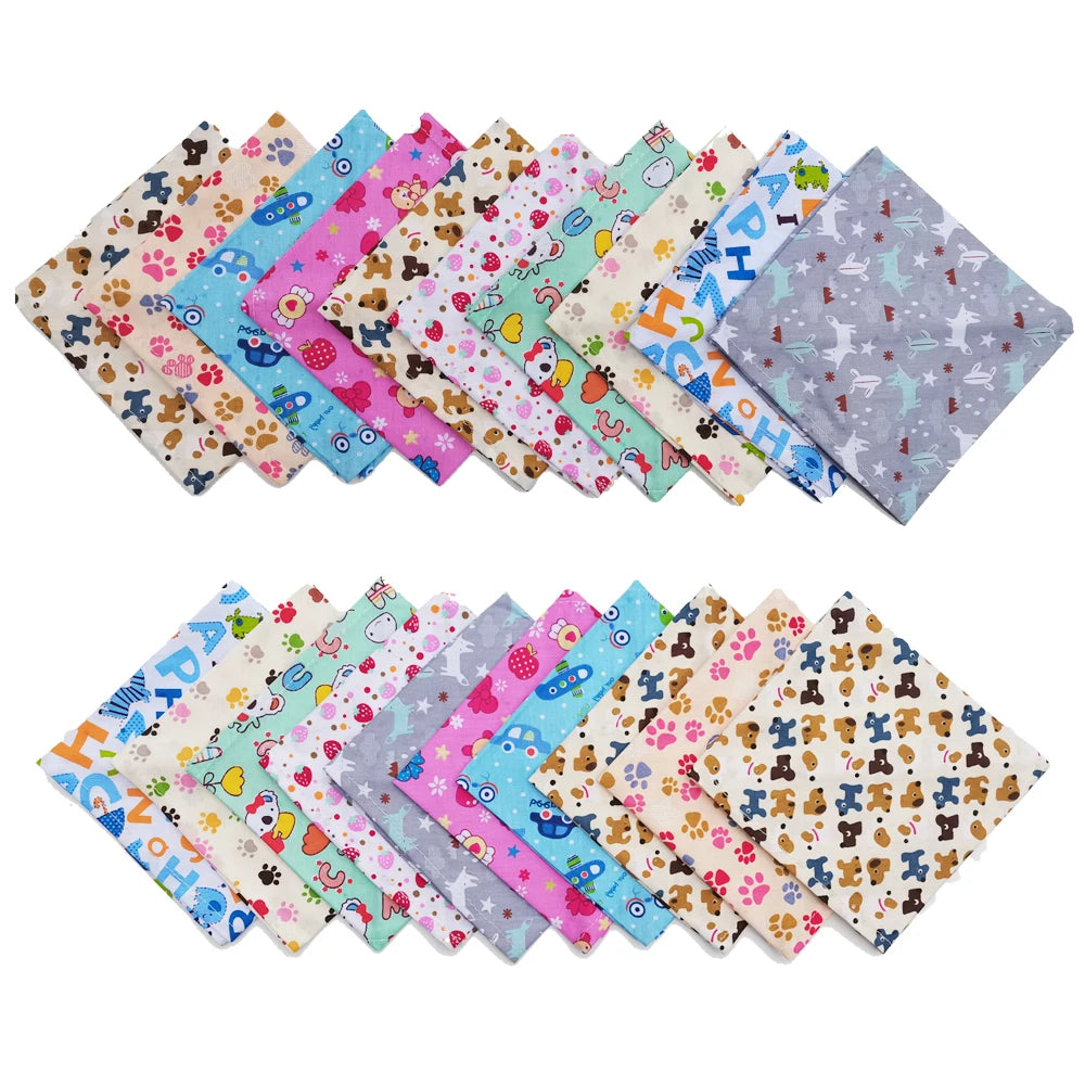 30/50 Pcs Dog Bandana Lot Bulk Personalized Pet Dog Face Bandana Washable Dog Bandanas For Small Large Dogs 20 Colors