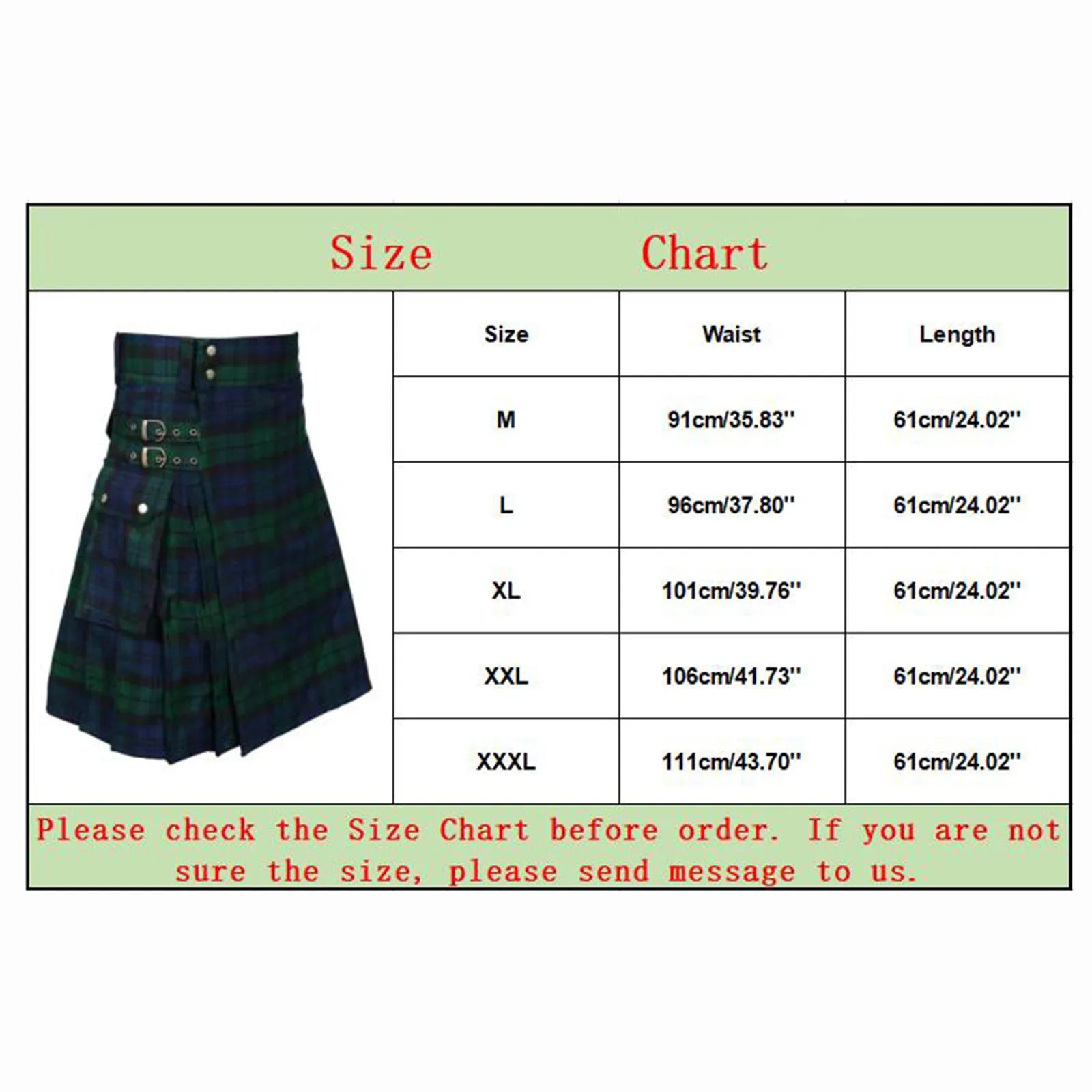 Mens Scottish Plaid Skirts Traditional Highland Tartan Practical Kilt Vintage Pleated Skirt Cosplay Carnival Fancy Party Dress