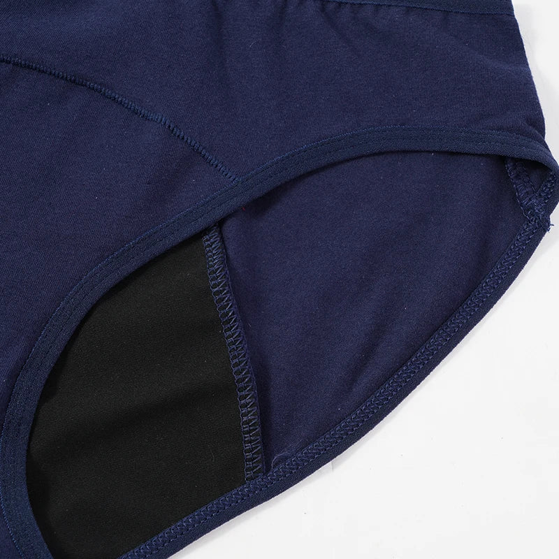 Menstrual Panties Physiological Pants Women Underwear Period Cotton Absorb Water Quick-dry Briefs Female Lingerie Plus Size