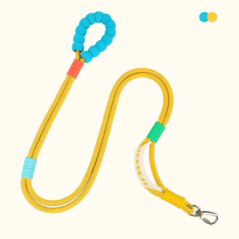Versatile Pet Traction Leashes with Foam Handle Hand Free Dog Leash for Pet Walking Running Adjustable Sizes Pet Supplies
