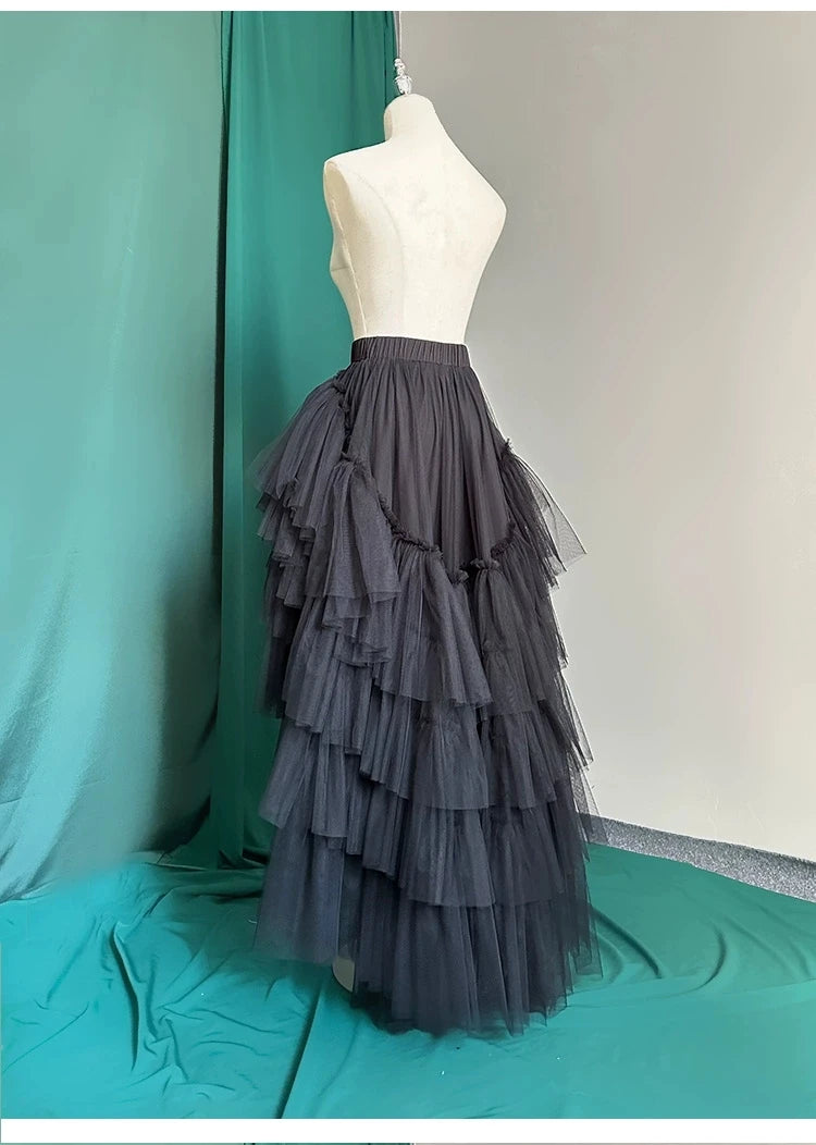 Front Short Back Long Tutu Skirt, Fashion Princess Skirts