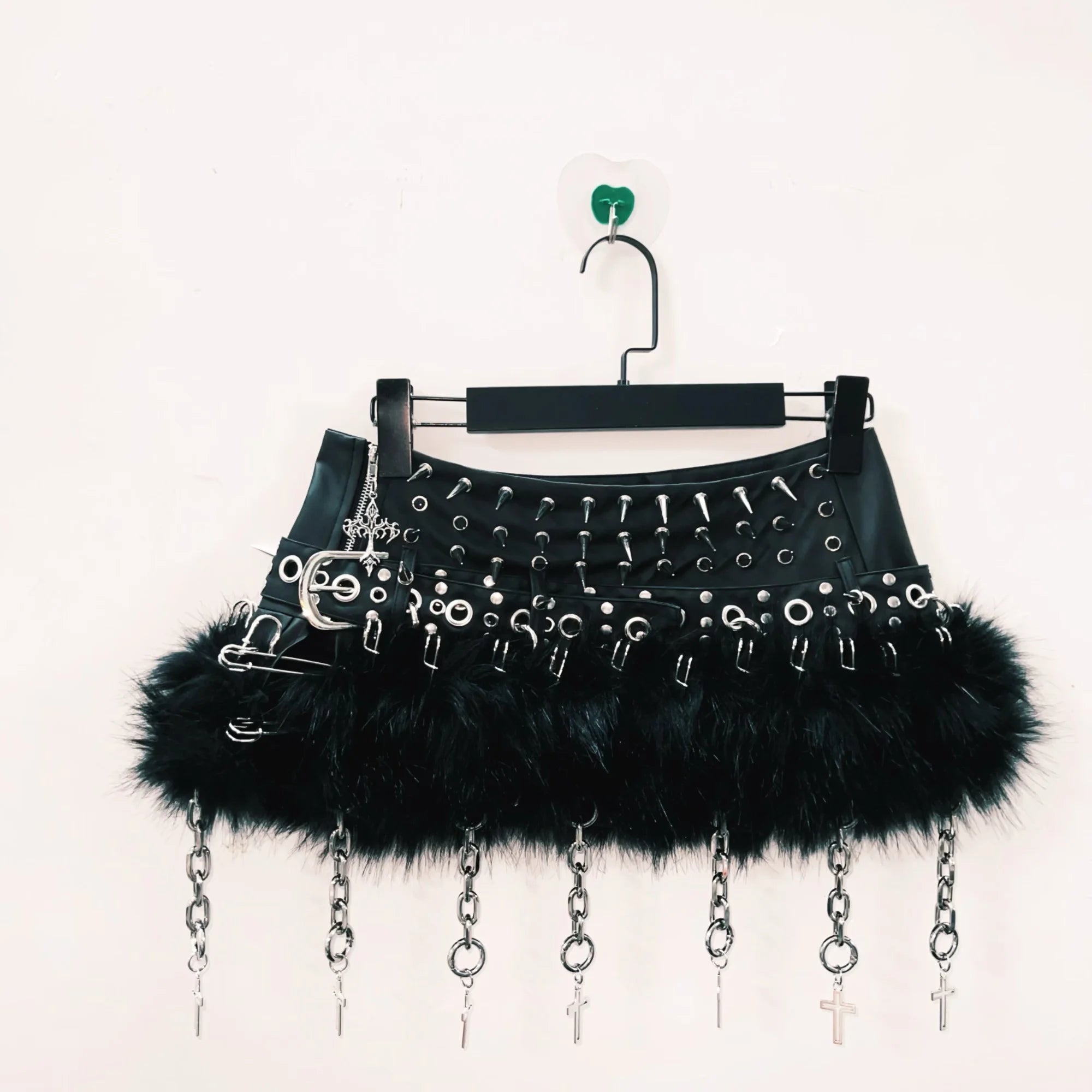 y2k clothes gothic clothes y2k Skirt Gothic Skirt Punk Skirt harajuku Skirt Rivet Skirt Cross Skirt vintage Skirt  y2k fashion