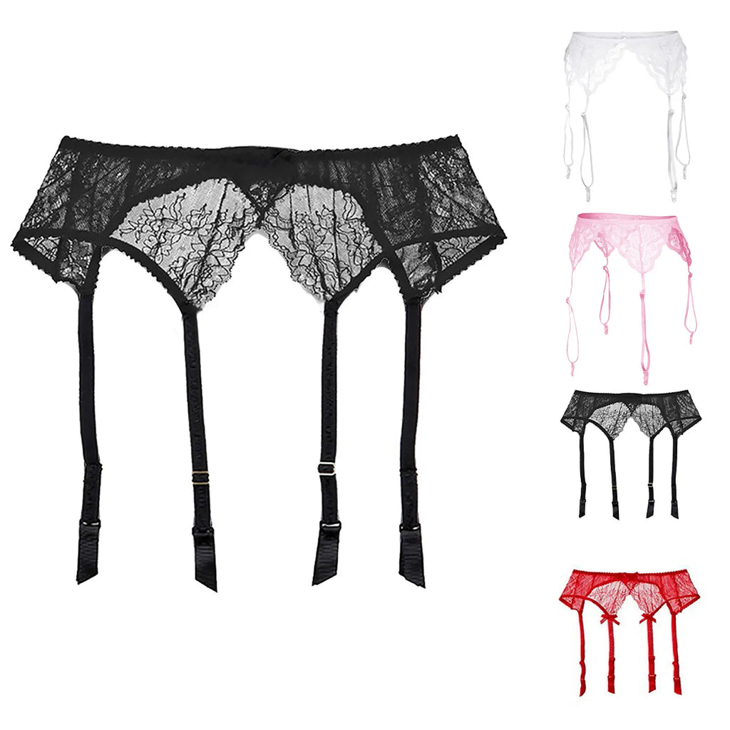 Sexy Lingerie Lace Garter Elastic Pure Desire Fashionable Erotic Intimates Hot Selling Temptation Ultra-Thin Underwear Set